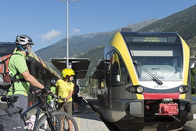 Radfahren im Vinschgau