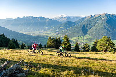 Radfahren im Vinschgau