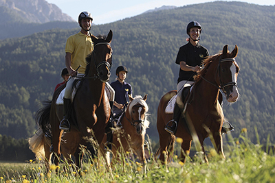 Cavalcata a cavallo